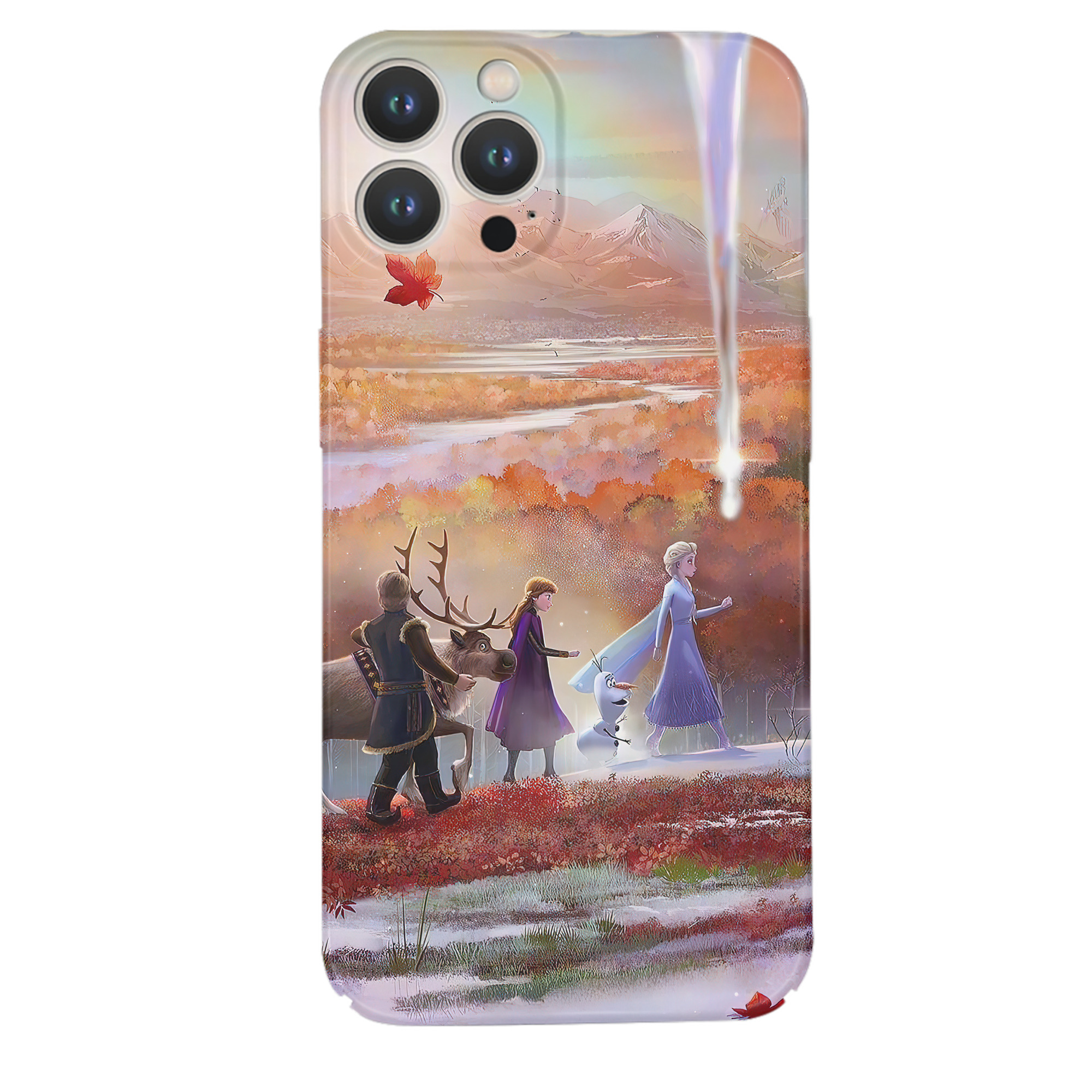 （画像用） アナと雪の女王 アンナ エルサ Frozen Anna Elsa 【iPhone 14シリーズ対応】ハードケース